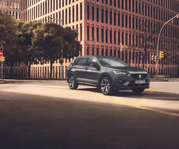 SEAT Tarraco op verkeersplein