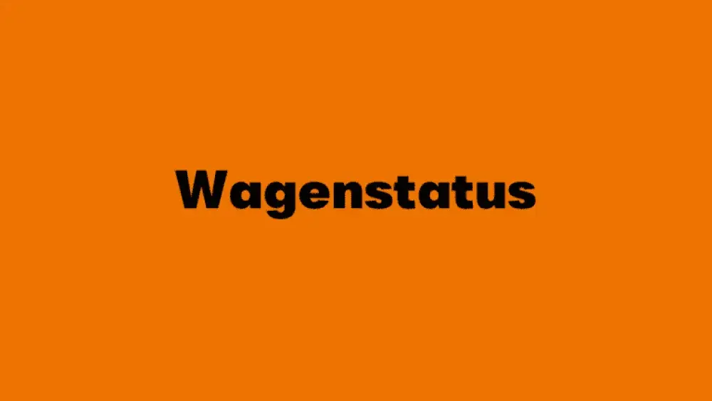 Wagenstatus